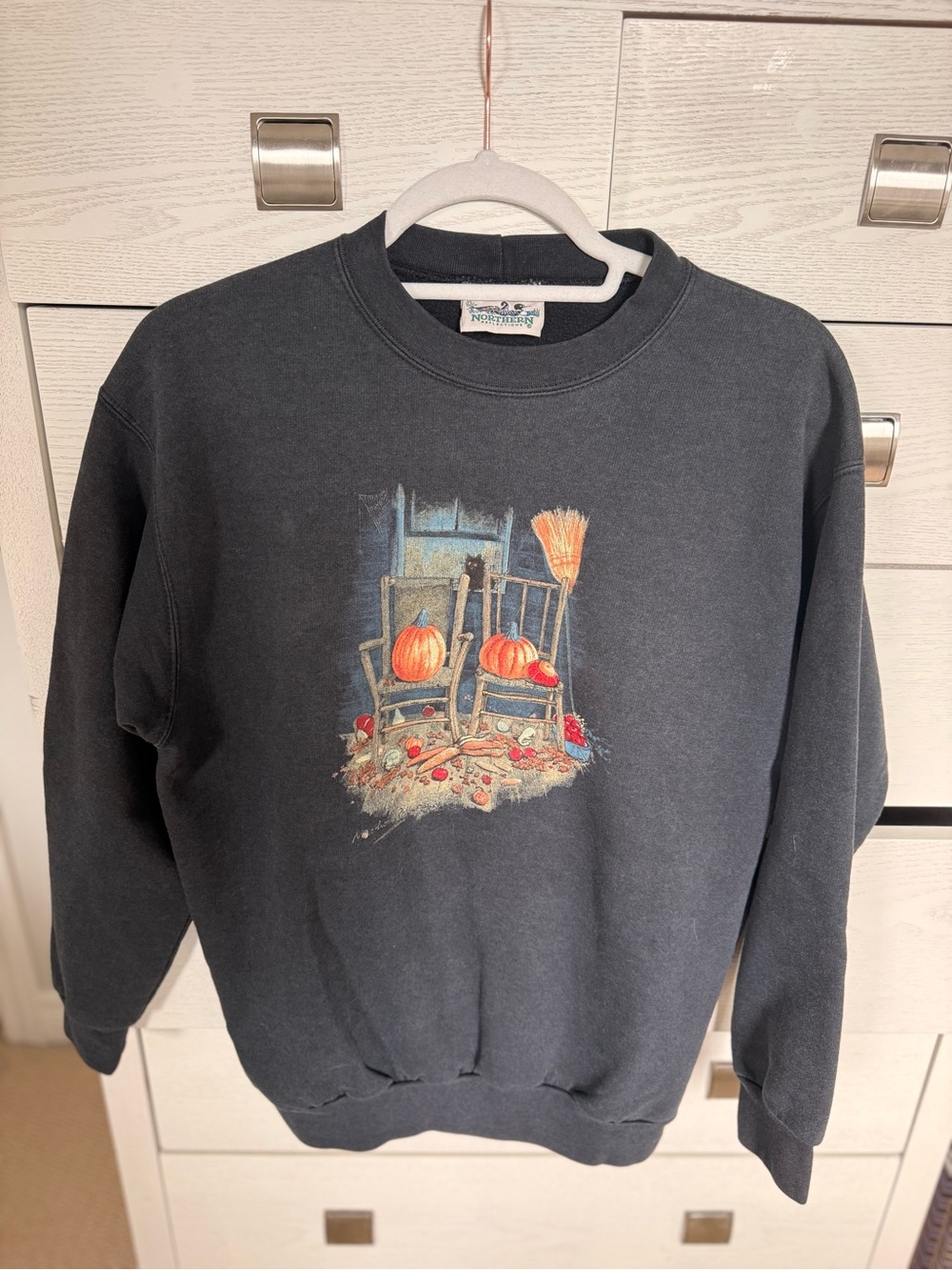 Vintage Northern Reflections Fall Pumpkin 🎃 Cottagecore Sweatshirt